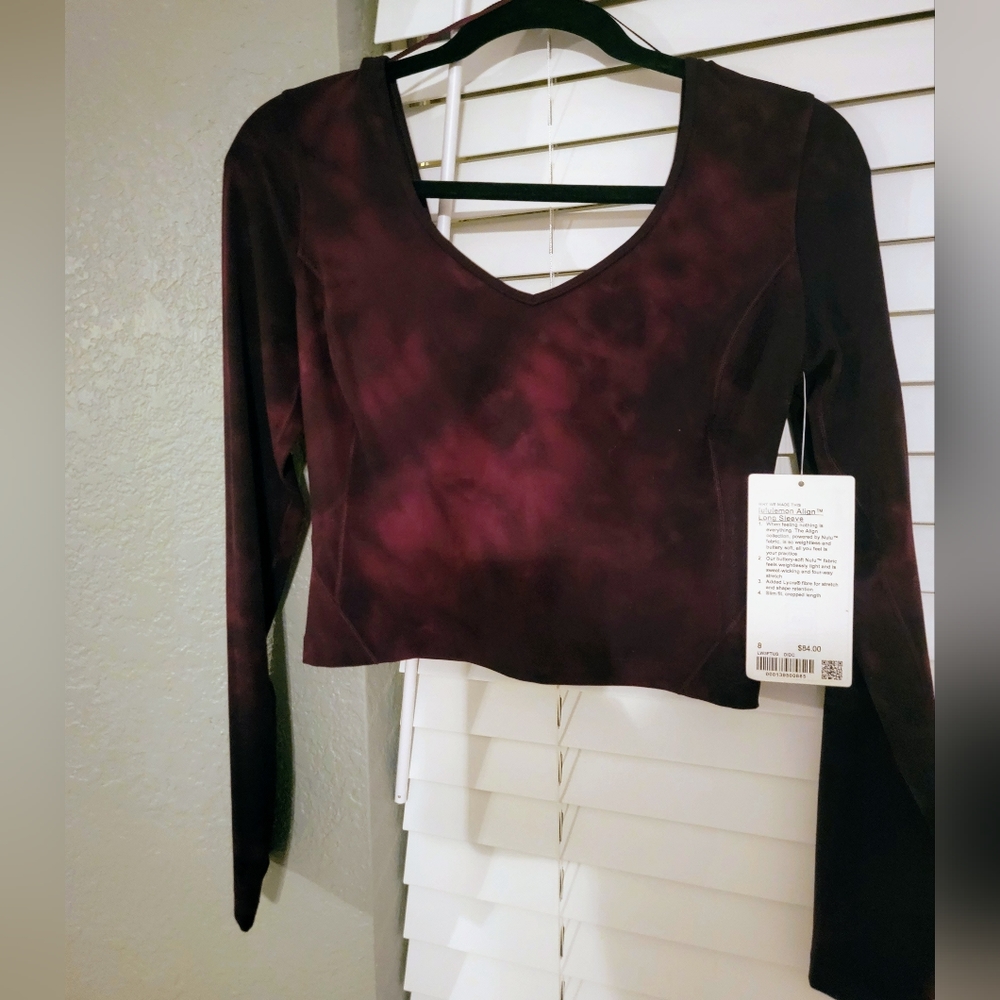Lululemon long sleeve align new with tags